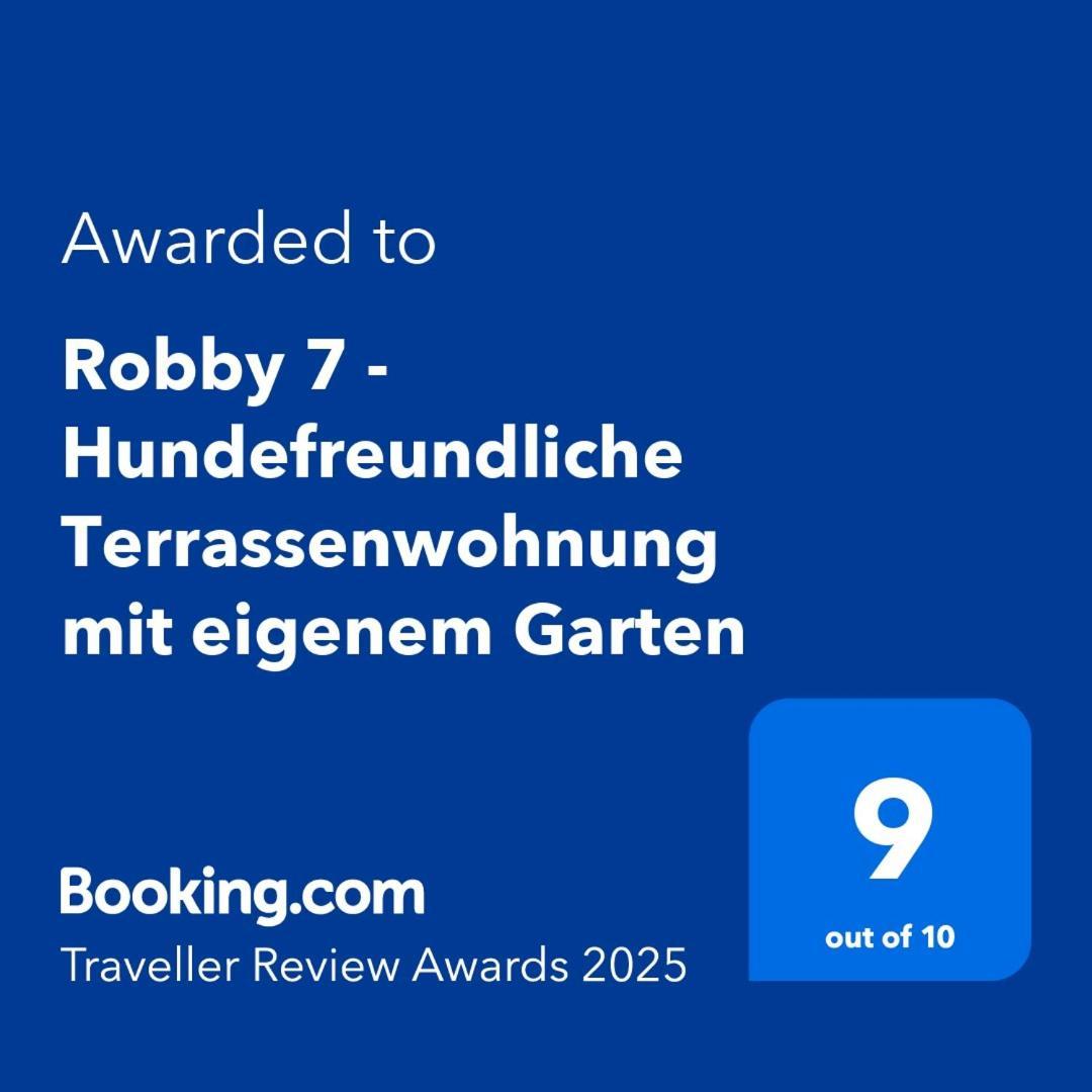 Robby 7 - Hundefreundliche Terrassenwohnung Mit Eigenem Garten Wangerooge Zewnętrze zdjęcie